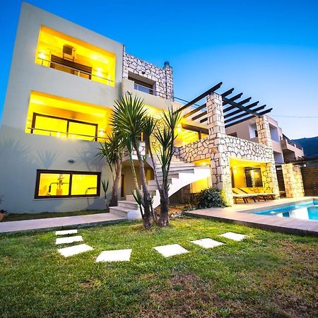 Villa Majestic Crete Heated Pool And Sauna Мегала-Хорафия Экстерьер фото