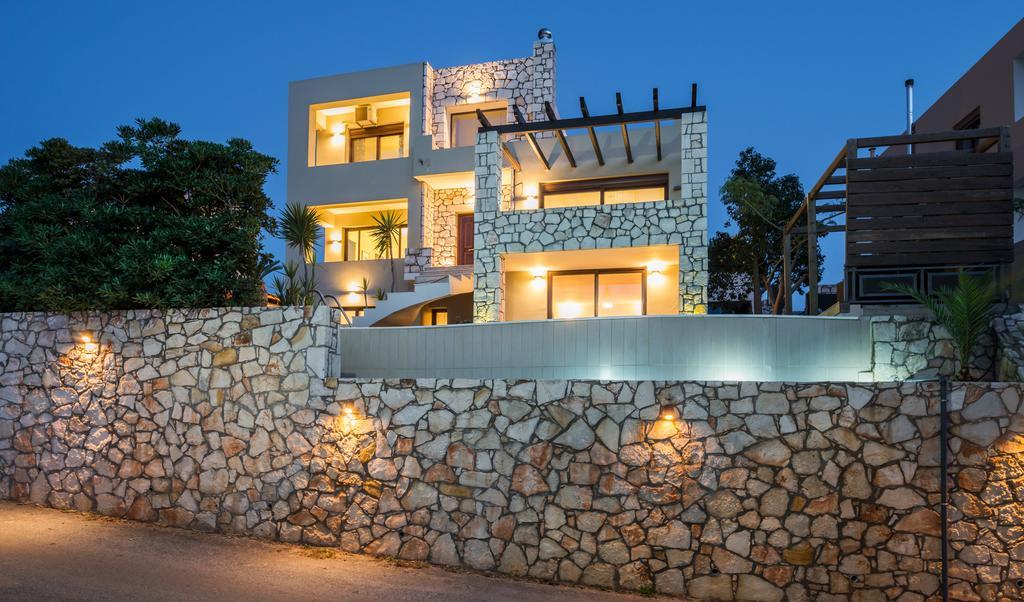 Villa Majestic Crete Heated Pool And Sauna Мегала-Хорафия Экстерьер фото