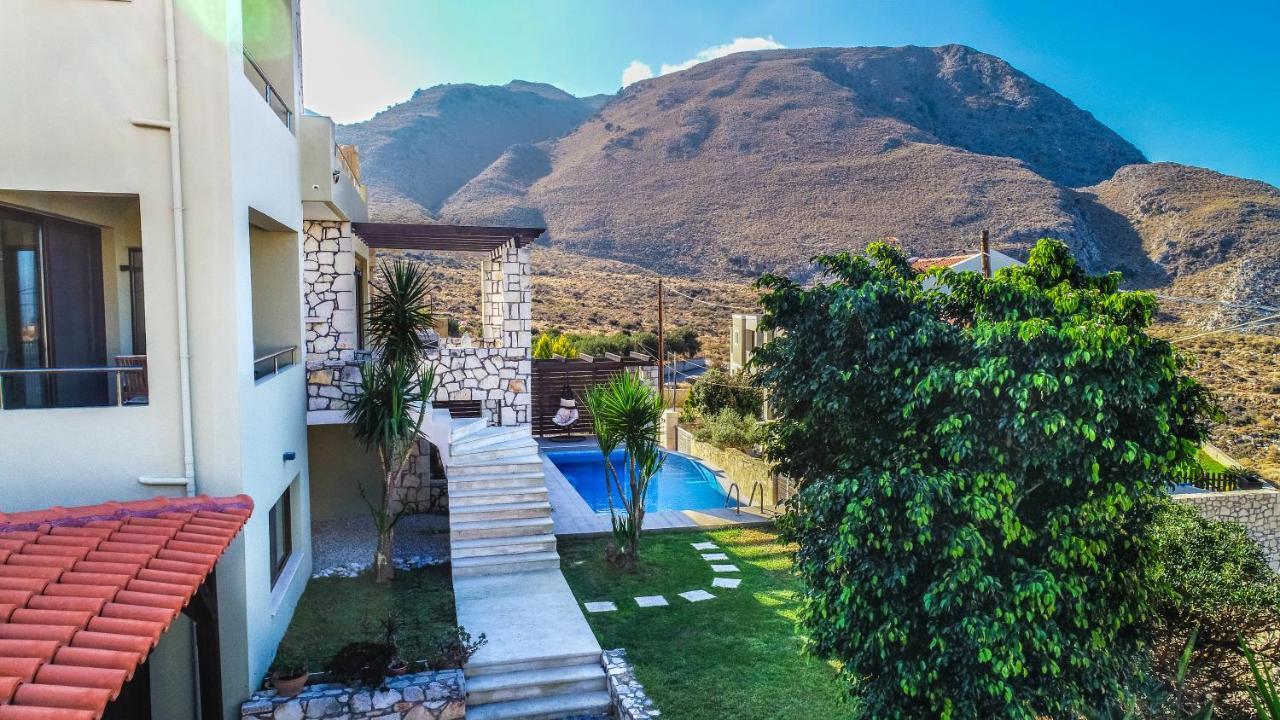 Villa Majestic Crete Heated Pool And Sauna Мегала-Хорафия Экстерьер фото