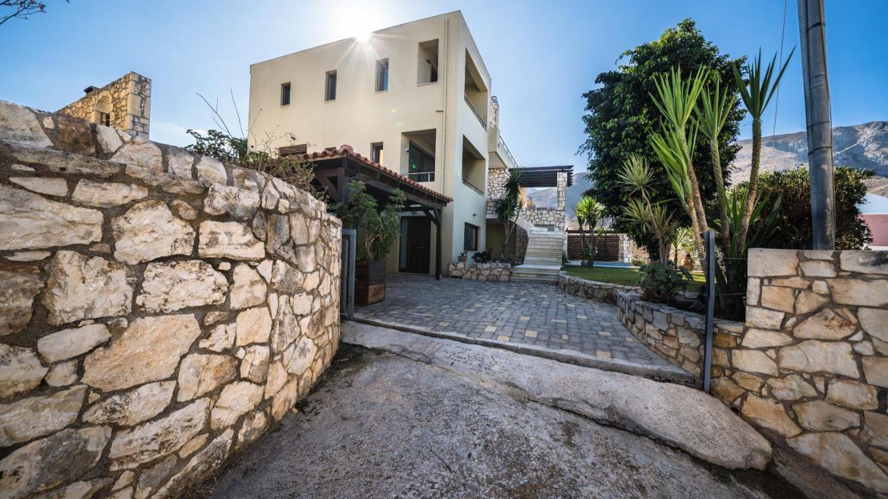 Villa Majestic Crete Heated Pool And Sauna Мегала-Хорафия Экстерьер фото