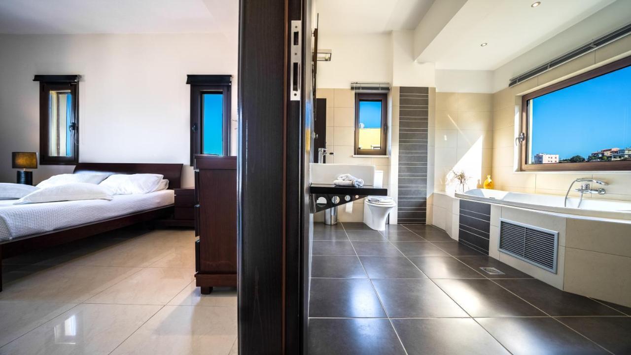 Villa Majestic Crete Heated Pool And Sauna Мегала-Хорафия Экстерьер фото