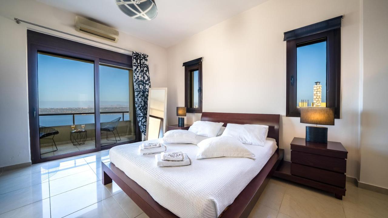 Villa Majestic Crete Heated Pool And Sauna Мегала-Хорафия Экстерьер фото