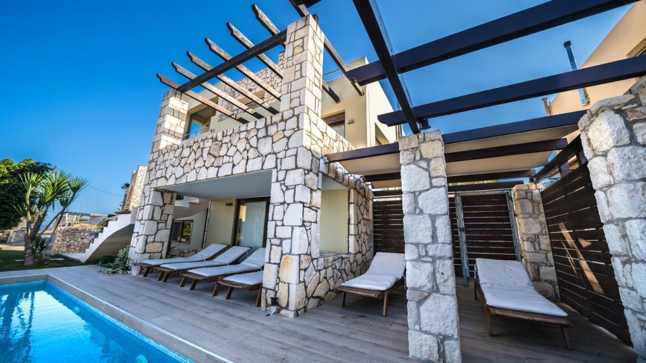 Villa Majestic Crete Heated Pool And Sauna Мегала-Хорафия Экстерьер фото