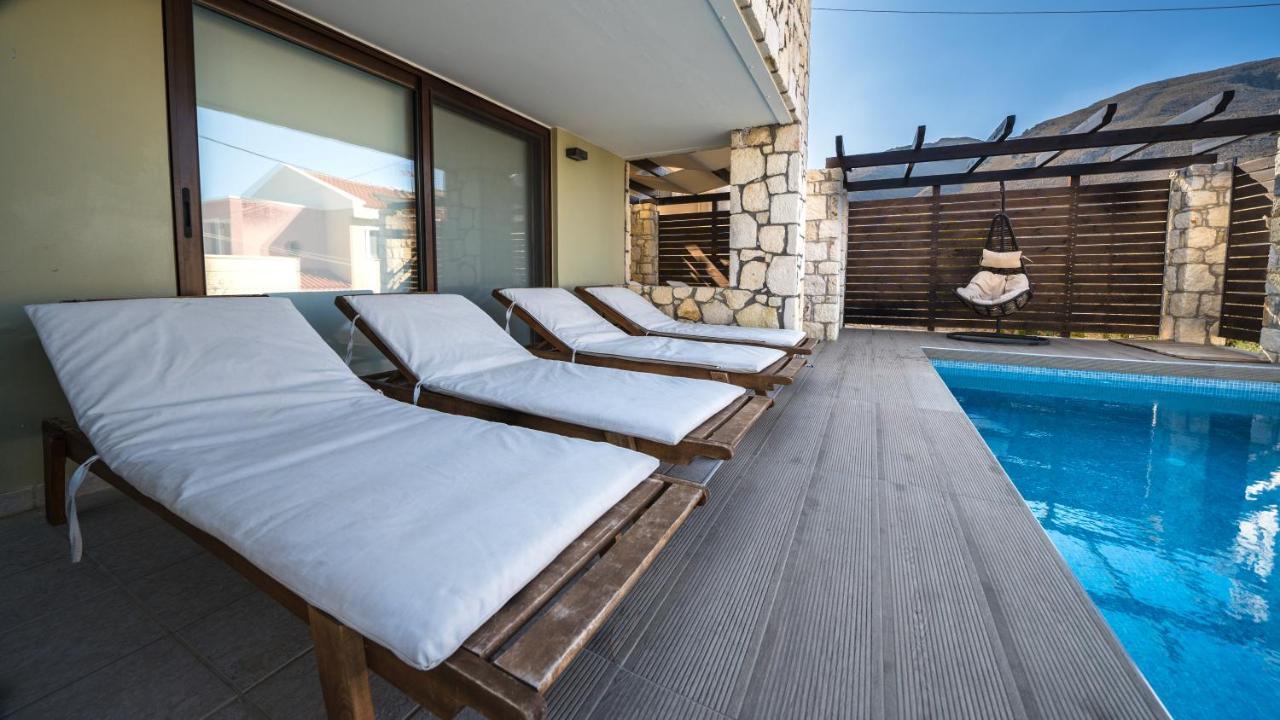 Villa Majestic Crete Heated Pool And Sauna Мегала-Хорафия Экстерьер фото