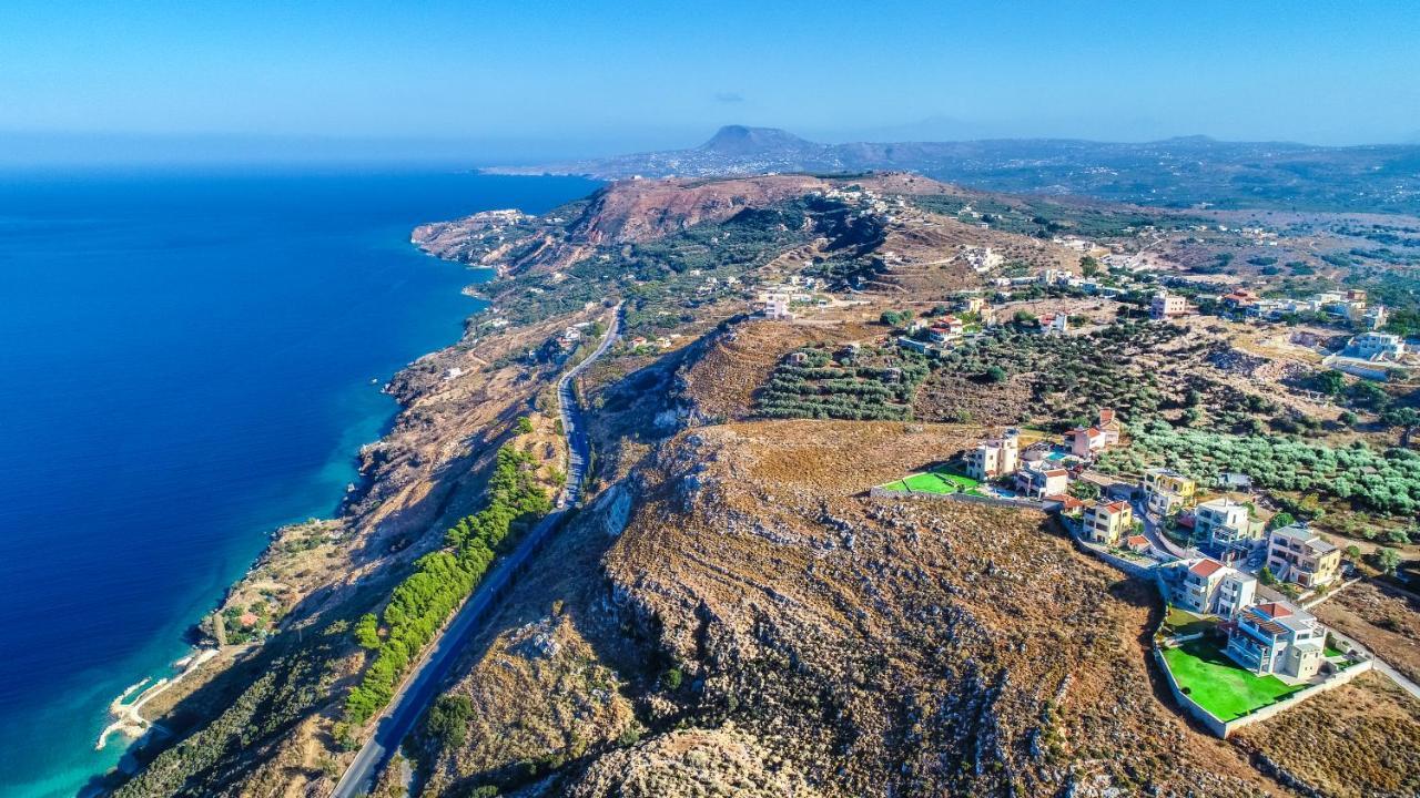Villa Majestic Crete Heated Pool And Sauna Мегала-Хорафия Экстерьер фото